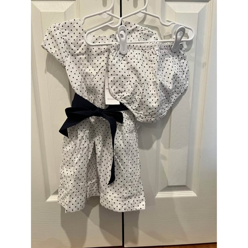 NWT Ralph Lauren 2 piece dress and bloomers size 24 months